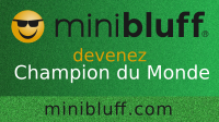 Jeremy joue au Minibluff